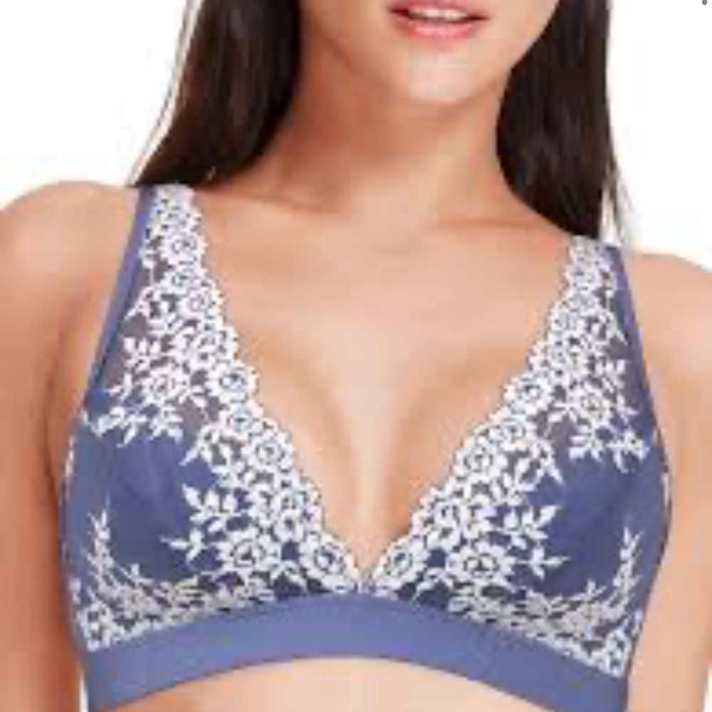 Wacoal M Instant Icon Bralette  DK Blue